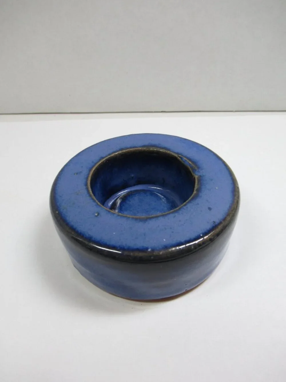 Blue Pottery tealight holder